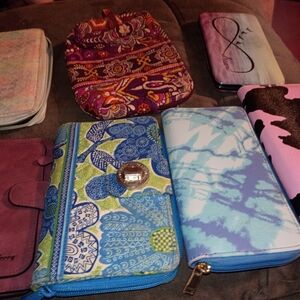 Vera Bradley Colorful Wallet Collection